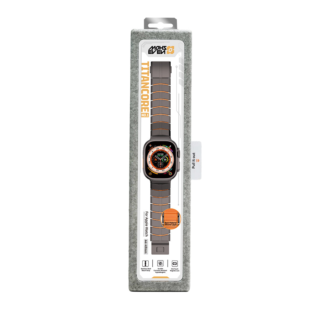 Apple Watch Ultra 49mm Mohseven Apple Watch Titancore No.1 Metal Kordon ürün görseli