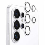 Galaxy S26 Ultra Mohseven Safir Tekli Alüminyum Safir Kamera Lens Koruyucu - Beyaz renk ürün görseli