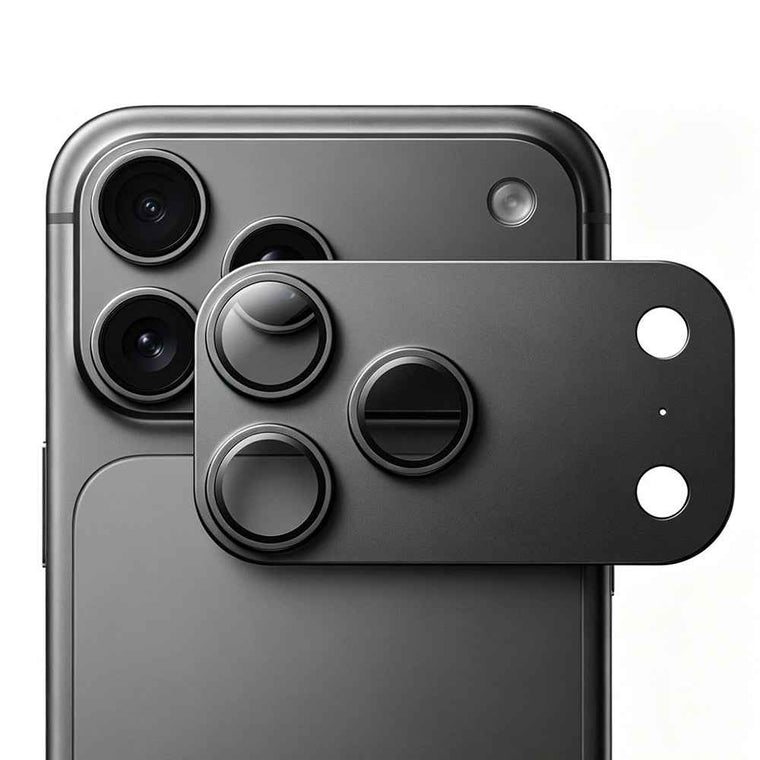 iPhone 18 Pro Mohseven Safir Alüminyum Safir Kamera Lens Koruyucu