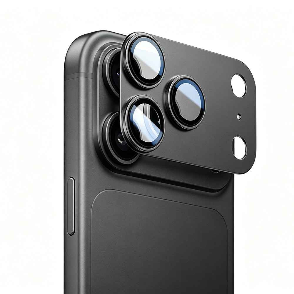 iPhone 18 Pro Mohseven Safir Alüminyum Safir Kamera Lens Koruyucu