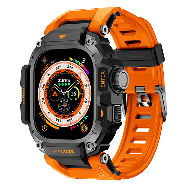 Punk Fortress Style Ultimate Protection for Extreme Sport athlete iwatch Ultra 49MM